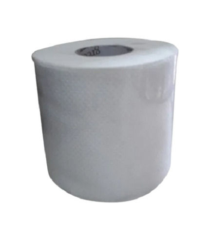 White 900 Inches Long Soft And Skin Friendly 2 Ply Plain Toilet Paper Roll