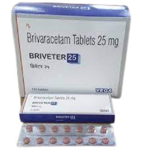 Briveter 25 Mg Brivaracetam Tablet General Medicines