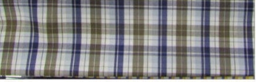 परिधान और शर्ट के लिए मल्टीकलर हाई स्ट्रेंथ पॉलिएस्टर वॉशेबल चेक प्रिंट फ़ैब्रिक