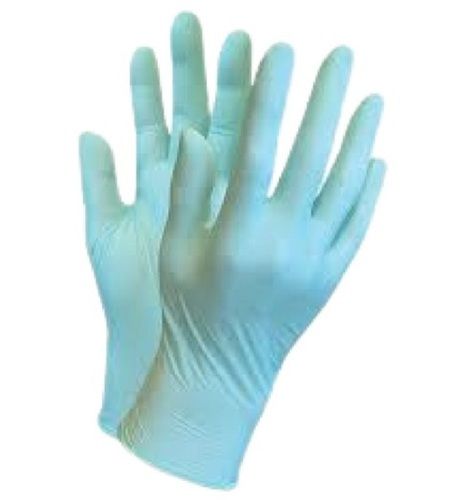 Sky Blue Medical Grade Sterilized Disposable Flexible Elasticity Nitrile Surgical Gloves 