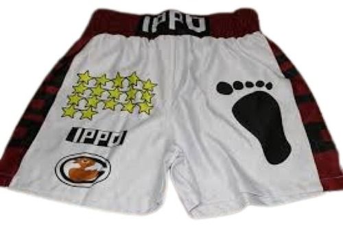 Mens Polyester Regular Fit Printed Boxing Trunks Age Group: Adults