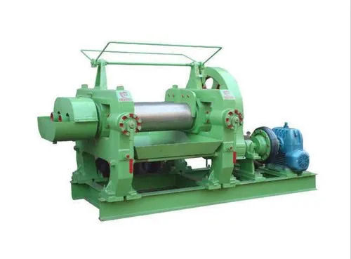 Mild Steel Manual Grade Water Cooling Rubber Mixing Mill Capacity: 8-15 Kg/Hr