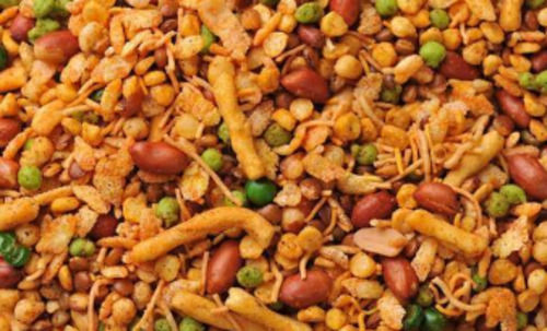 Tasty And Crunchy Fried Spicy Mixture Namkeen Carbohydrate: 58 Grams (G)