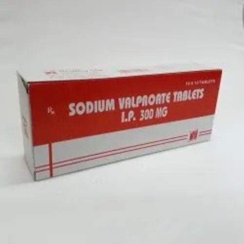 300 Mg Sodium Valproate Generic Tablets To Treat Epilepsy And Bipolar Disorder