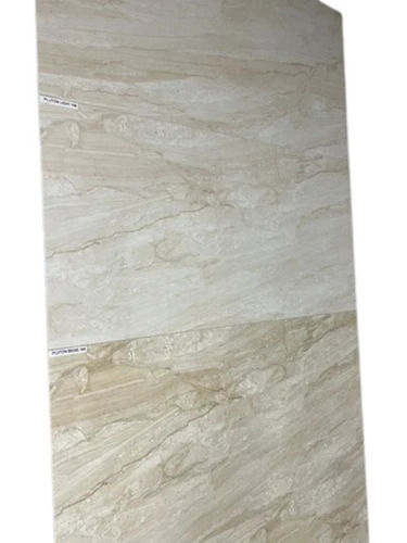 Cream 5-10 Mm Thickness Glossy Wear Resistant Marble Interior Full Body Tile For Bathroom