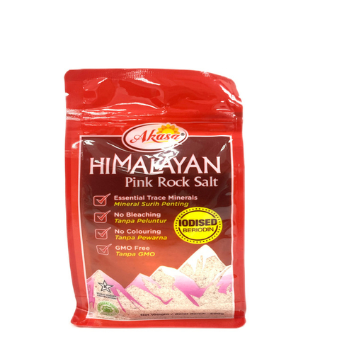 Akasa Himalayan Pink Rock Salt 500g