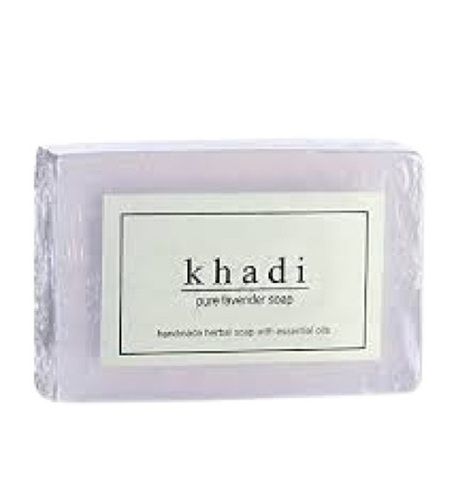 Skin Friendly Middle Foam Purple Khadi Soap