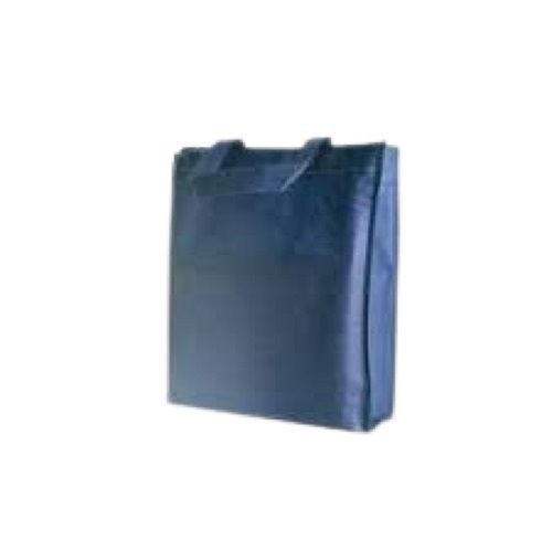 Blue Plain Rectangle Shape Loop Handle Non Woven Fabric Bag Capacity: 2 Kg/Hr