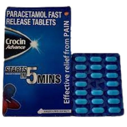 General Medicines Crocin Advance Chewable Tablet Recommend By Doctor Dry Place