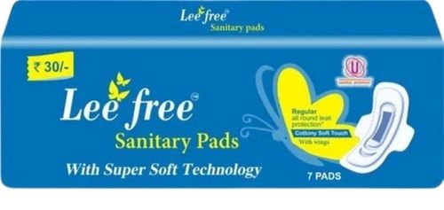 Lee Free Cotton Hypoallergenic Sanitary Pads With Super Soft Technology