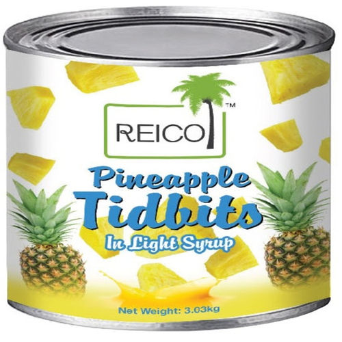 Reico Canned Pineapple Tidbits a   3.03kg