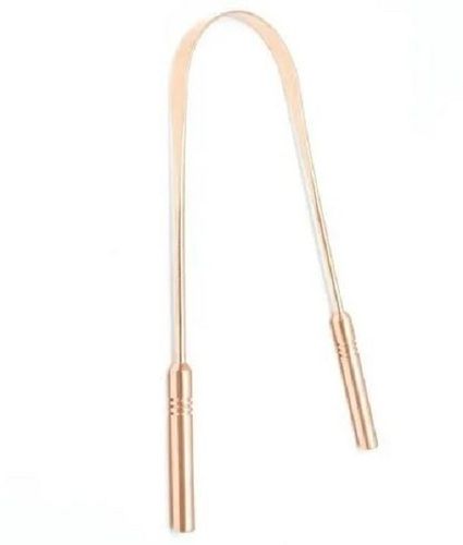 7 Inch Polished Smooth Finish Copper Tongue Cleaner