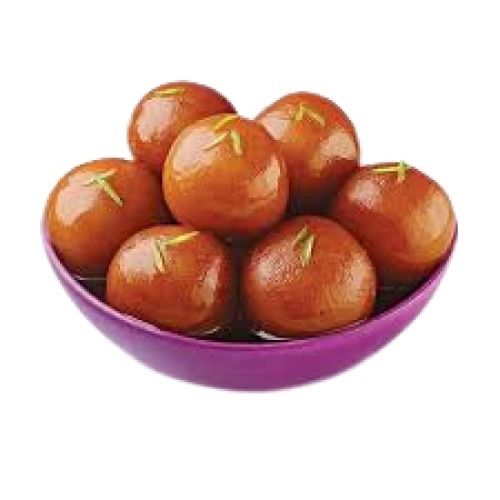 A-Grade Regular Size Round Shape Sweet Tasty Fresh Gulab Jamun 1 Kg Carbohydrate: 22.6 Grams (G)