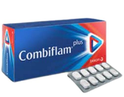 White Combiflam Plus Tablet For Adults