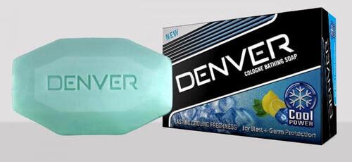 Cool Power Denver Cologne Bathing Soap For All Skin Types, Pack Of 4 Soap Age Group: 1.5 Yrs To 17