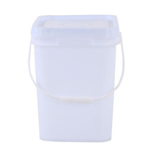 Square Plain PVC Food Container With Handle For Food Packaging