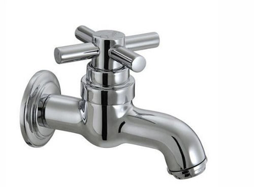 Stainless Steel And Glossy Finish Bathroom Taps