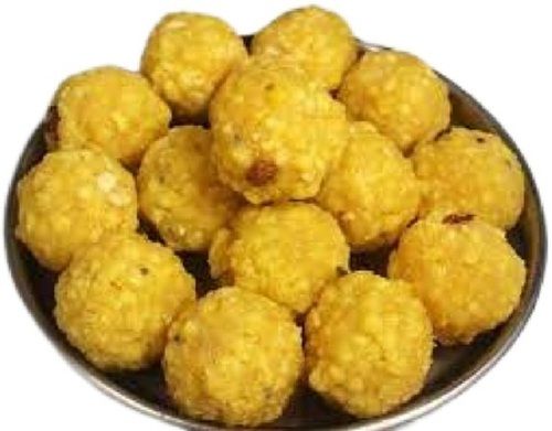 Sweet Tasty Hygienically Packed A Grade Round Shape Fresh Boondi Laddu Carbohydrate: 50 Grams (G)