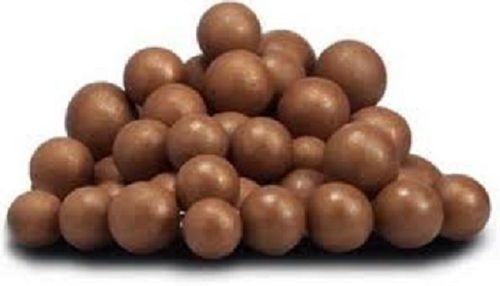 Dark Brown Sweet Taste Yummy Round Shape Butterscotch Chocolate