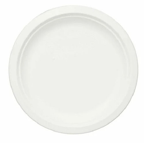 10 Inches Round Eco Friendly And Disposable Plain Paper Plates