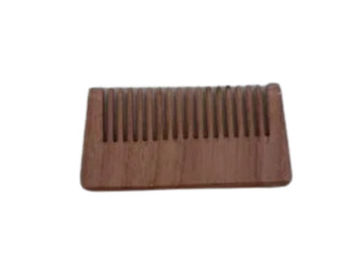 20 Gram 6 Inches Long Eco Friendly Portable Natural Solid Wooden Comb Application: Household