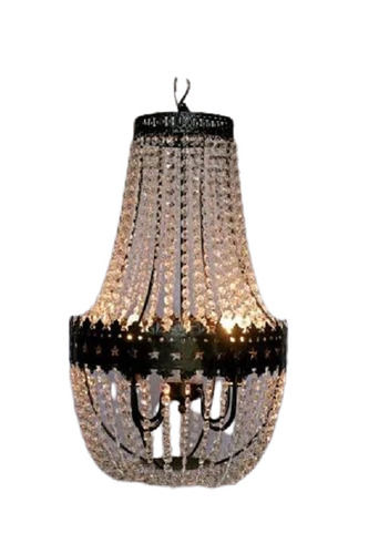 Golden 45 X 45 X 75 Cm Modern Electric Hanging Crystal Chandelier For Home Decor