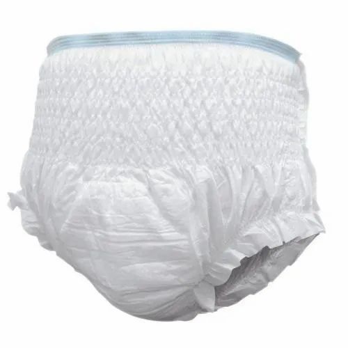 Absorbency Comfortable White Cotton Infant Baby Diaper