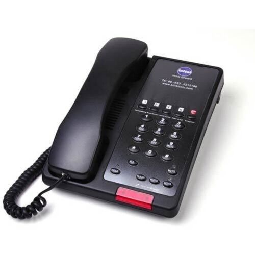 Black Bittel 32 Tsd Hotel Phone, Support 10/5/0 Guest Service Keys