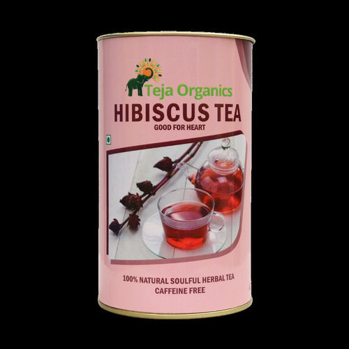 Caffeine Free 100% Natural Soulful Herbal Hibiscus Tea 50gm, Good For Heart