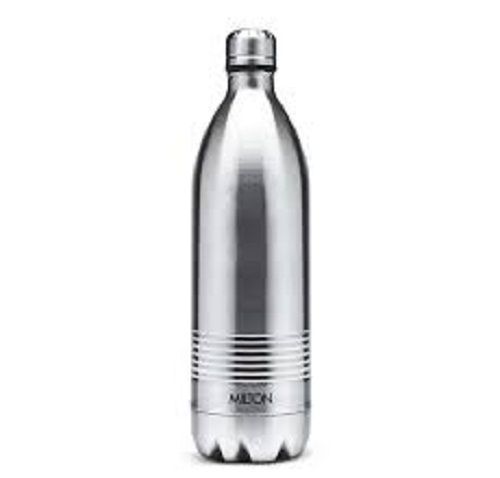 Silver Durable And Portable Corrosion Resistant Stainless Steel Water Bottle