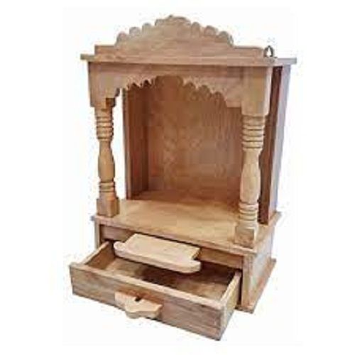 Easy Maintainance Rustproof Plain Style Lower Cabinet Bamboo Wood Temple