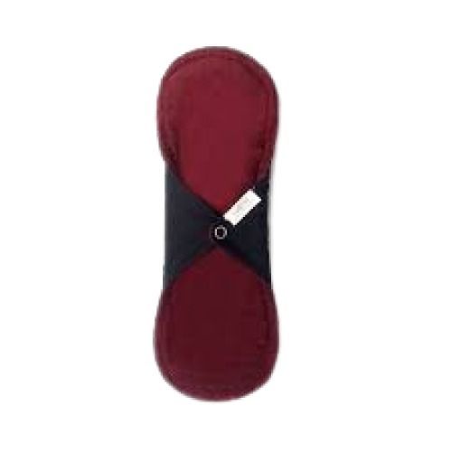 First Quality Super Soft 100% Cotton Reusable Maroon Cloth Sanitary Pads Absorbency: 21 Cubic Centimeter (Cm3)