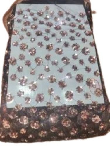 Printed Light Weight Shiny Washable Designer Fancy Soft Net Fabric For Dress