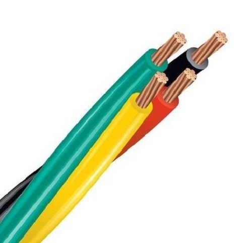 Pvc Insulated Solid Round Low Voltage Electric Submersible Cable