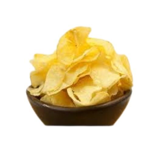 Round Shape Tasty Crispy Delicious Hygienically Packed Fried Salty Potato Chips Packaging Size: 1 Kg