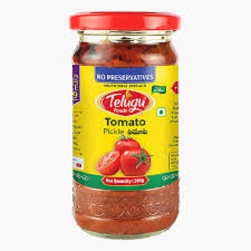 Salt Preservation Process Spicy And Salty Taste Tomato Pickle Shelf Life: 6 Months