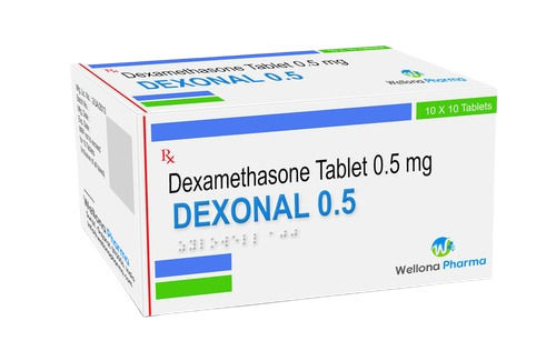 0.5mg Dexamethasone 10x10 Tablet