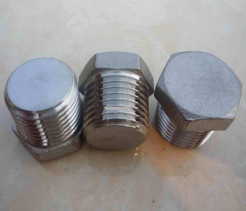 Black 1/4 To 1 Inch Stainless Steel Plug For Oil And Gas Industry