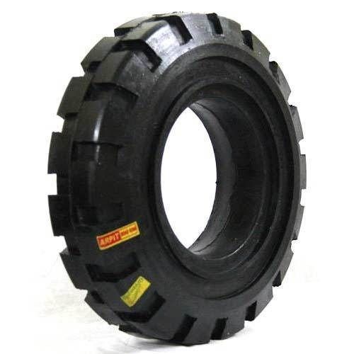 12 Inch Durable And Strong Solid Flat Rubber Tyre For Industrial Use