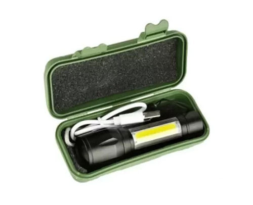 2 Watt Plastic Led Flashlight With Usb Charger Charging Time: 6 Hours