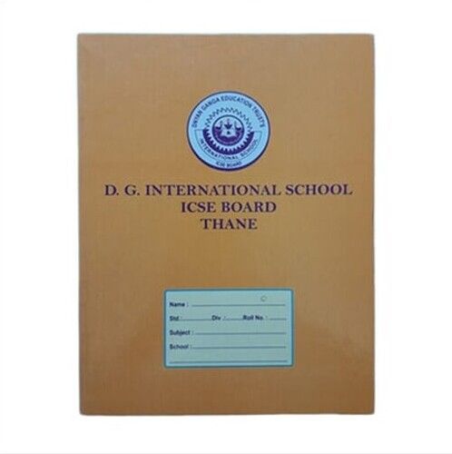 Digital Print Rectangular Shape School Diaries Perfect Binding