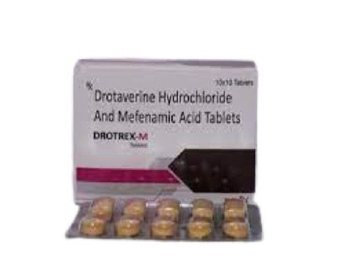 Drotaverine Hcl And Mefenamic Acid Antispasmodic Tablets