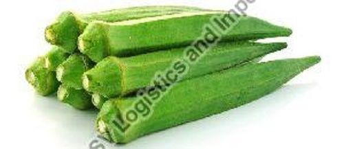 Fresh Green Naturally Grown Healthy Lady Finger