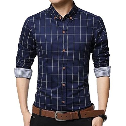 Full Sleeve Formal Wear Printed Trendy Stylish Fancy Cotton Shirt For Men Age Group: 18 - 27