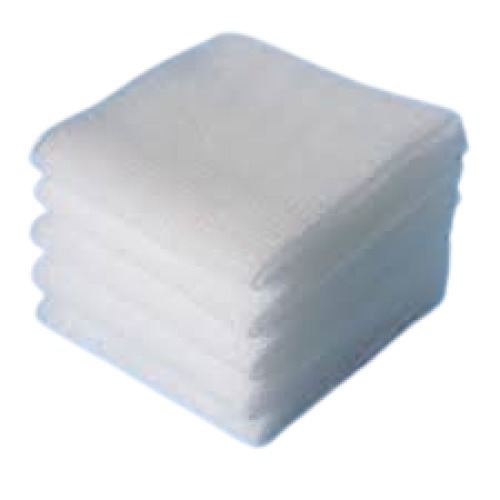 Medical Grade Square Shape Disposable White Dressing 100 Cotton Pads