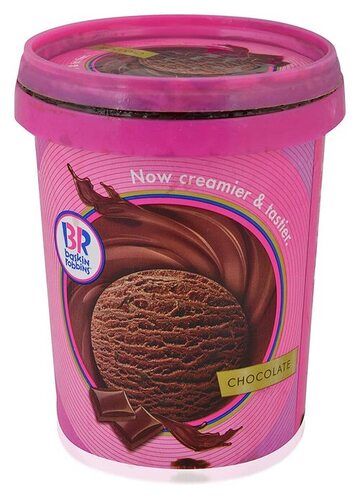 100% Pure Sweet And Delicious Chocolate Flavor Sweet Taste Eggless Ice Cream