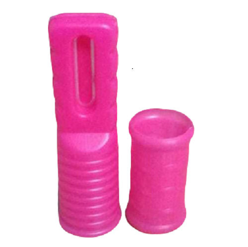 Pink 5 Inches Waterproof And Durable Round Abs Wiper Handle