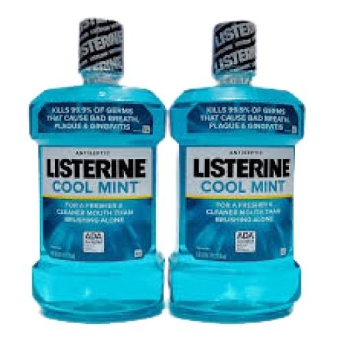 Antiseptic Mouthwash (Listerine Cool Mint) General Medicines