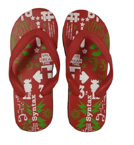 Comfortable And Durable Flip Flop Rubber Slipper For Mens