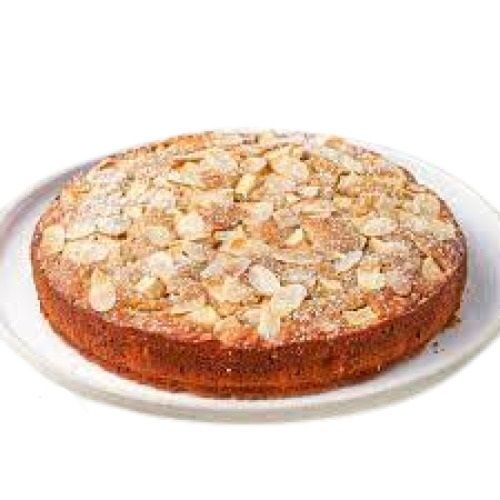 Tasty And Healthy Round Shape Hygienically Packed Solid Eggless Apple Cake Additional Ingredient: Cream